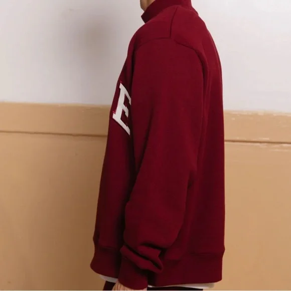 NWT PARKE Back To School Varsity Mockneck L/XL - Picture 3 of 4